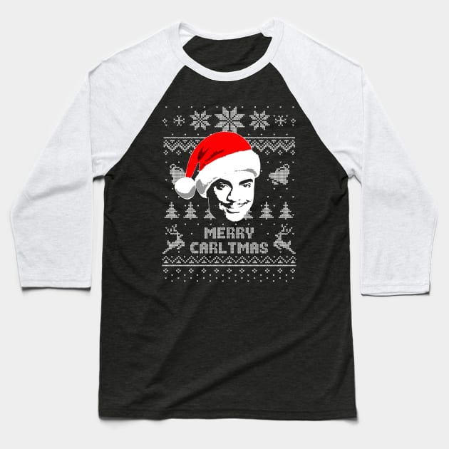 Carlton Merry Carltmas Baseball T-Shirt by Nerd_art